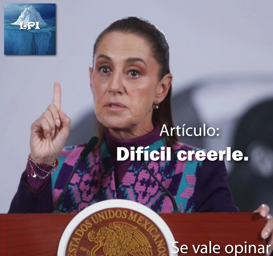 Difícil creerle