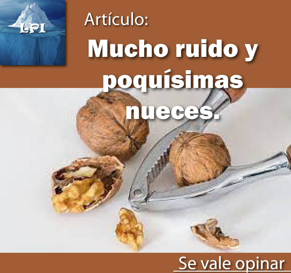 Mucho ruido, poquísimas nueces