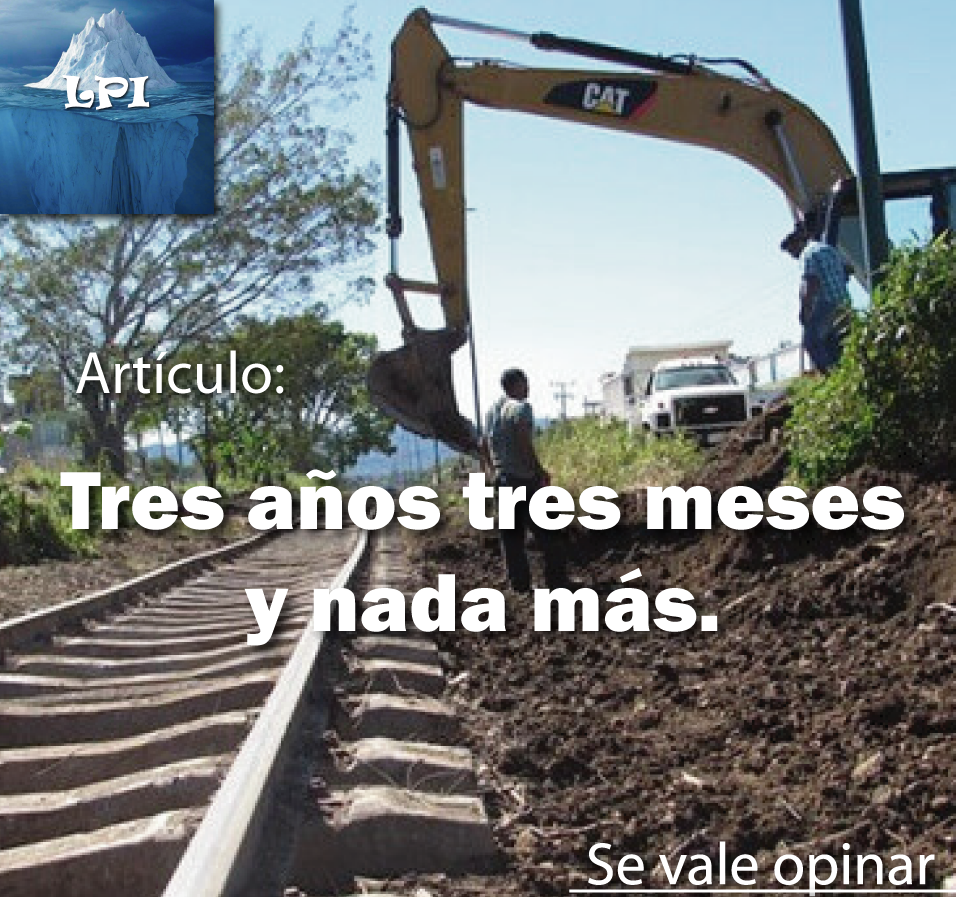 Tres años tres meses y nada más